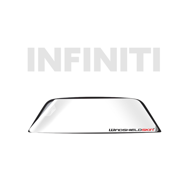 Windshield Skin®, windshield protection film, Infiniti, Simple