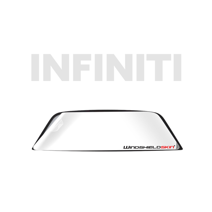 Windshield Skin®, windshield protection film, Infiniti, Simple