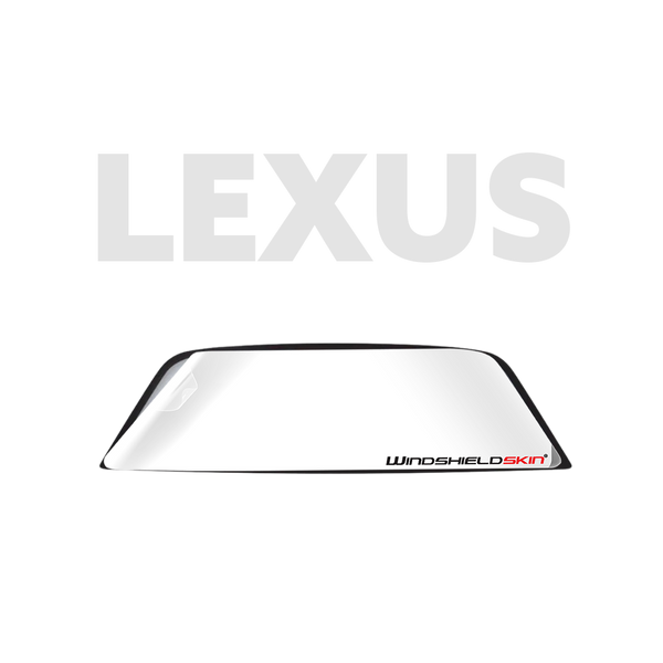 Windshield Skin®, windshield protection film, Lexus, Simple