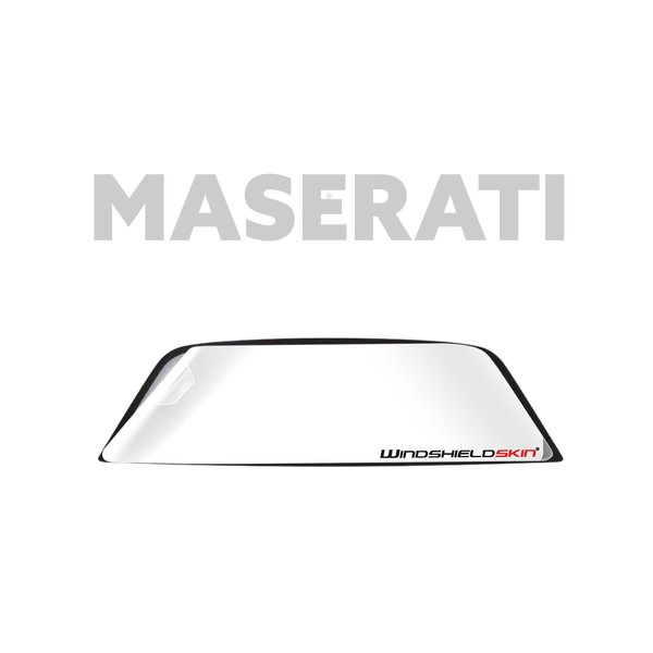 Windshield Skin®, windshield protection film, Maserati, Simple