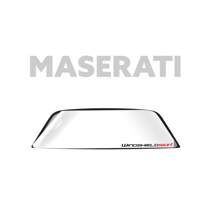 Windshield Skin®, windshield protection film, Maserati, Simple