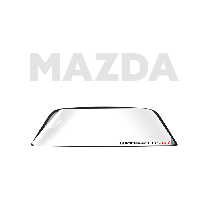 Windshield Skin®, windshield protection film, MAZDA, Simple