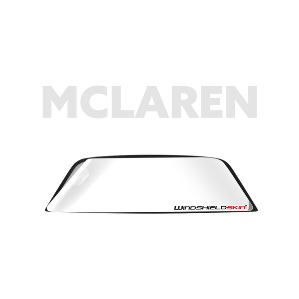 Windshield Skin®, windshield protection film, MCLAREN, Simple