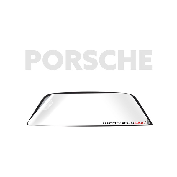 Windshield Skin®, windshield protection film, Porsche, Simple