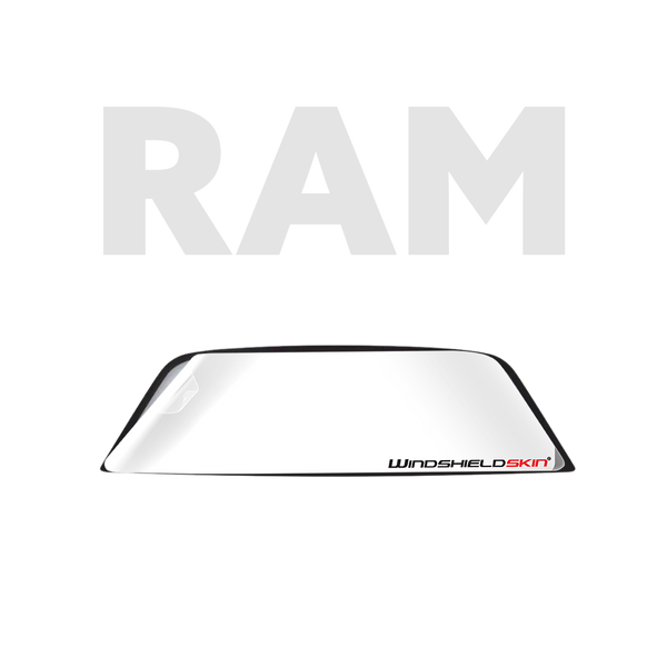 Windshield Skin®, windshield protection film, Ram, Simple