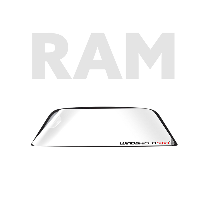 Windshield Skin®, windshield protection film, Ram, Simple