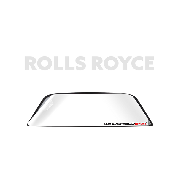 Windshield Skin®, windshield protection film, Rolls Royce, Simple