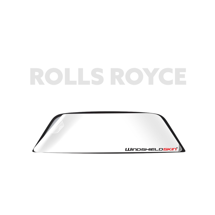 Windshield Skin®, windshield protection film, Rolls Royce, Simple